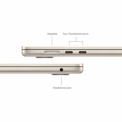 Apple MacBook Air M3 2024 13” | 8-Core GPU | Starlight AMENDED